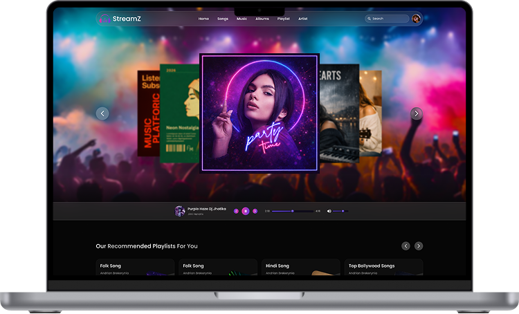 Streamz Website